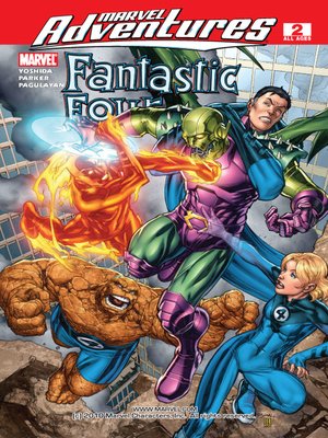 cover image of Marvel Adventures Fantastic Four, Issue 2